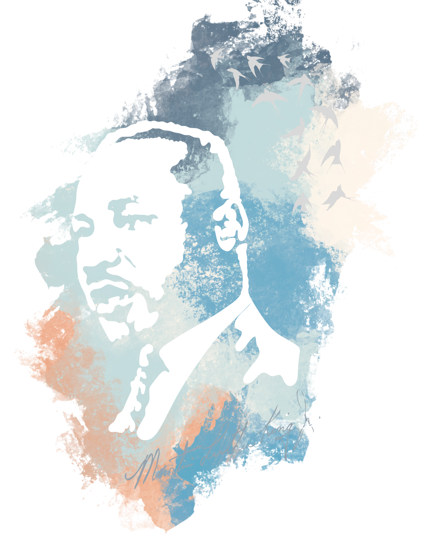 Dr. King Black History Month T Shirt