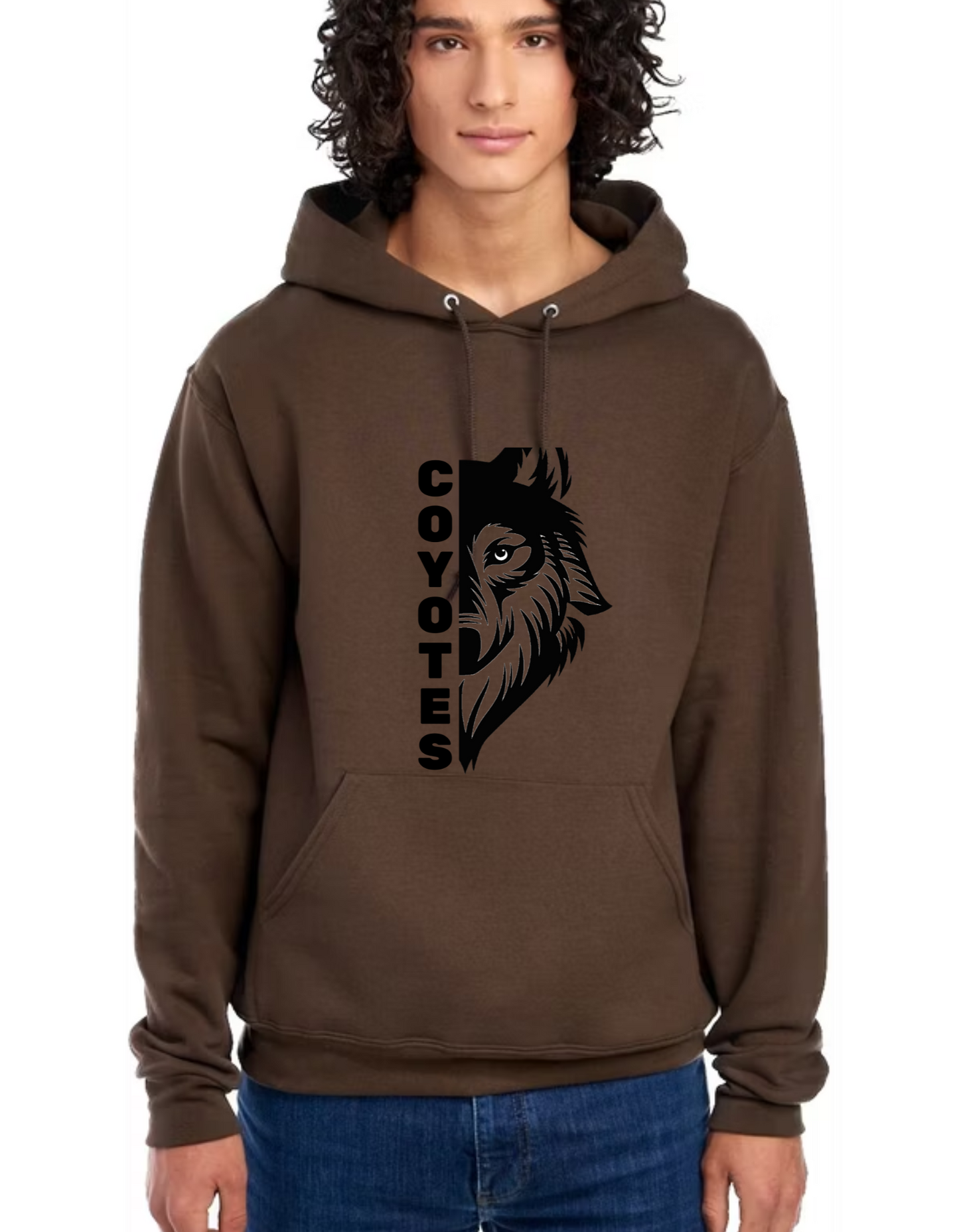 Half Face Energy Hoodie