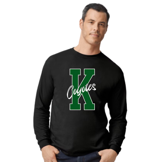 K Coyotes Long Sleeve T Shirt