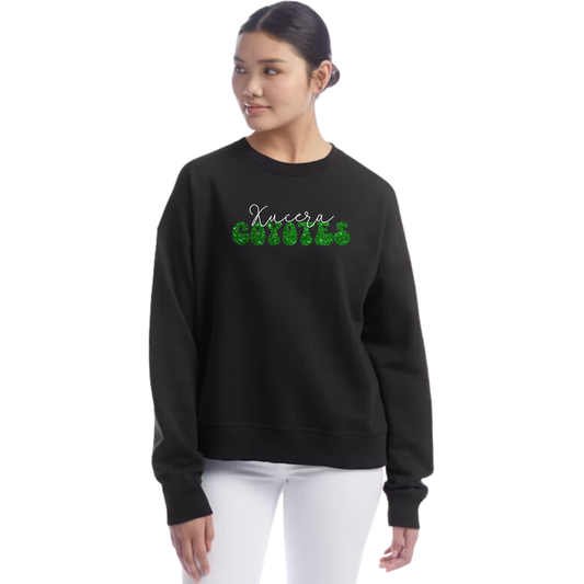 Groovy Coyote Crew Neck Sweatshirt