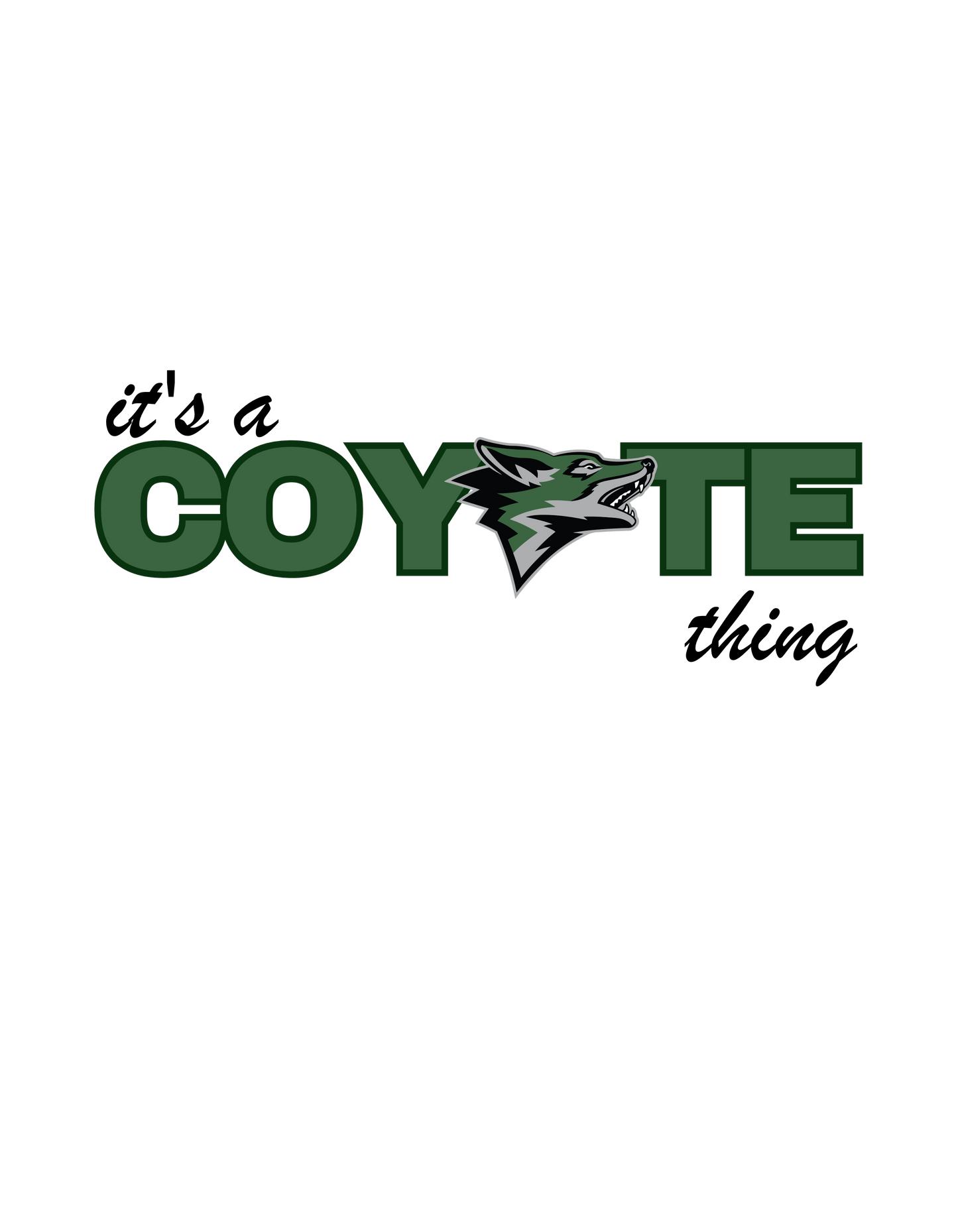 It's a Coyote thing